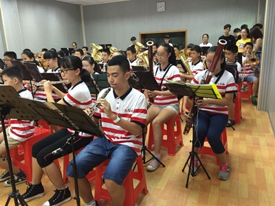 优德88示范乐团茂名第九小学管乐团大师班活动成功举办