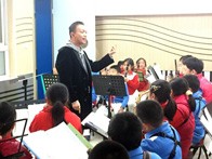 优德88示范乐团北京育才学校小学部管乐团大师班活动成功举办